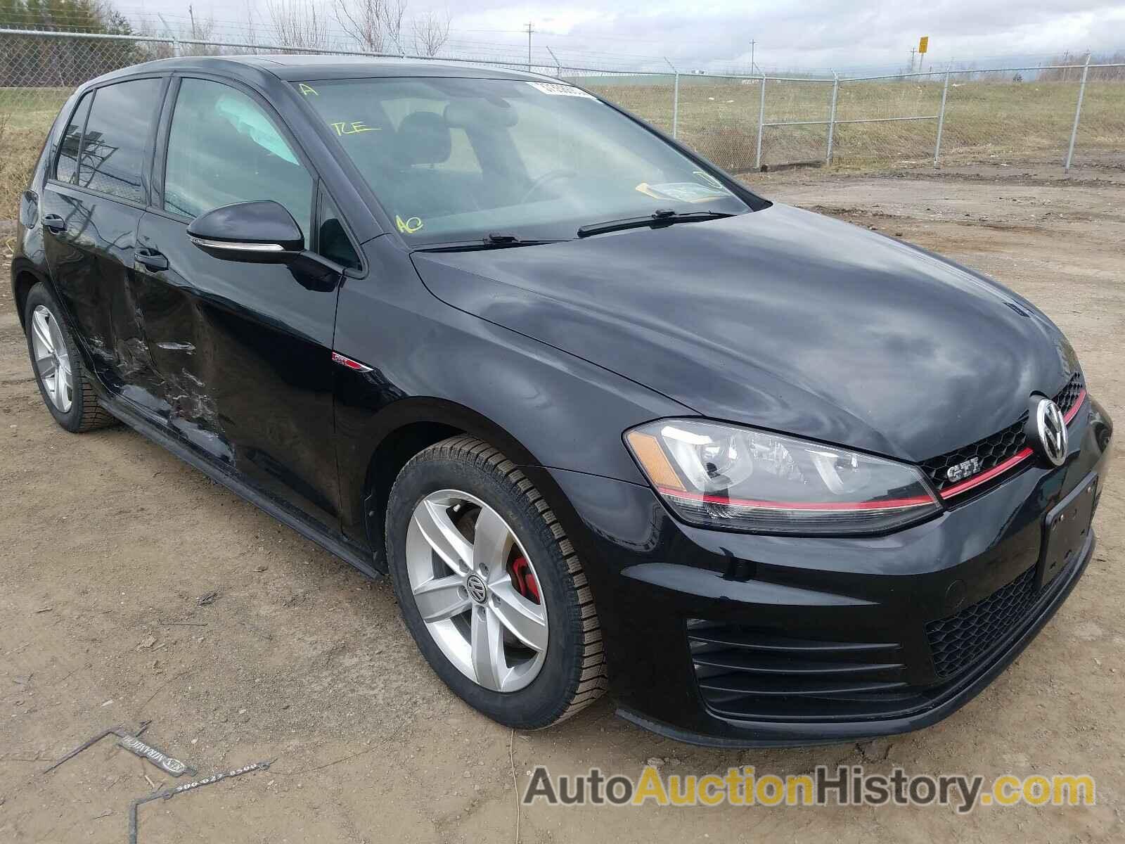 2016 VOLKSWAGEN GTI S/SE, 3VW4T7AU3GM047076