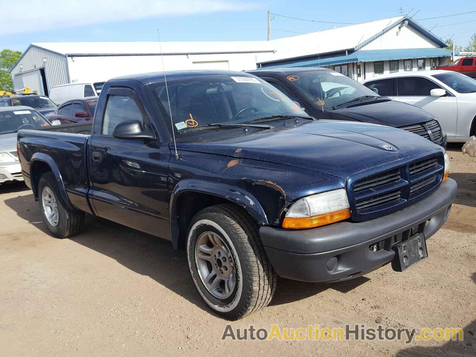 2003 DODGE DAKOTA SXT SXT, 1D7FL16X53S362609