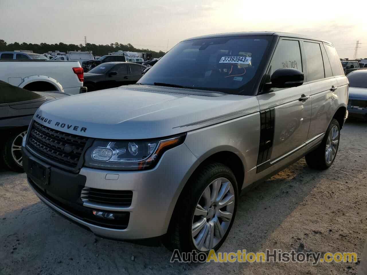 2017 LAND ROVER RANGEROVER SUPERCHARGED, SALGS2FE4HA372091