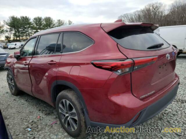 TOYOTA HIGHLANDER XLE, 5TDHZRBH5MS118323