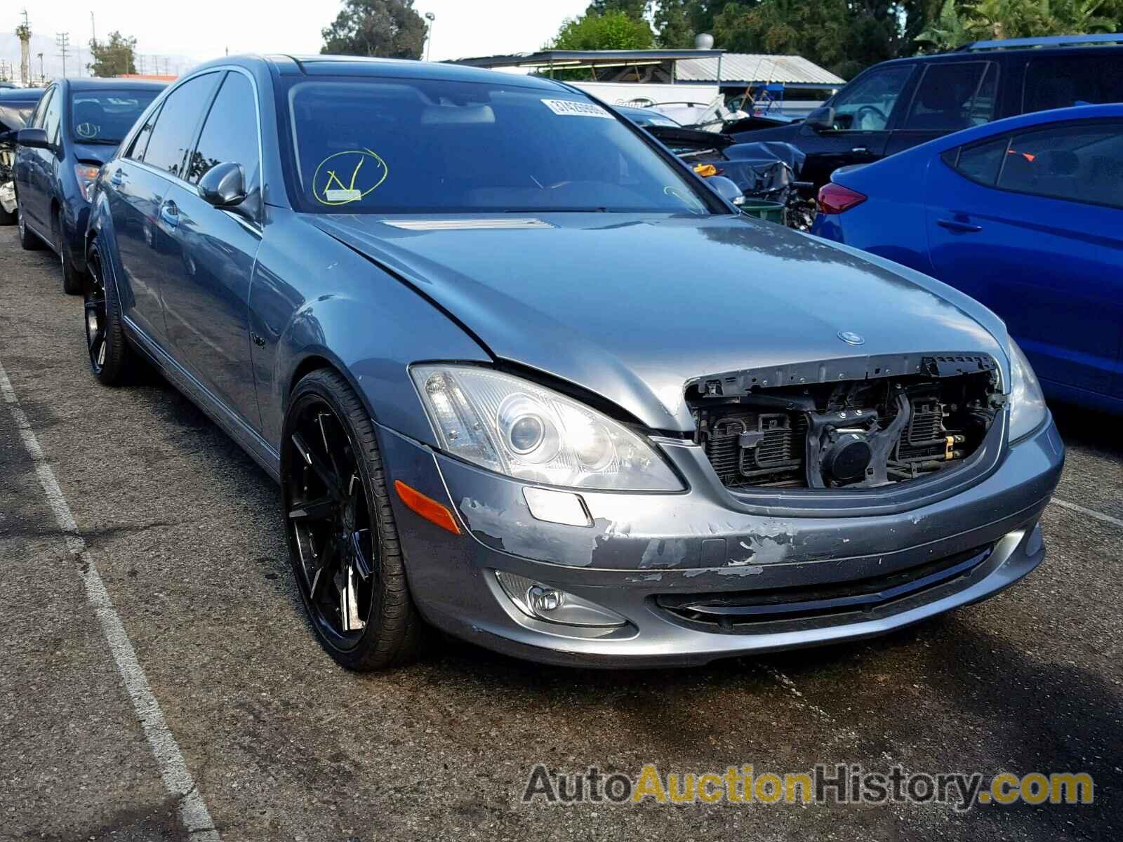 2007 MERCEDES-BENZ S 600, WDDNG76X77A107944