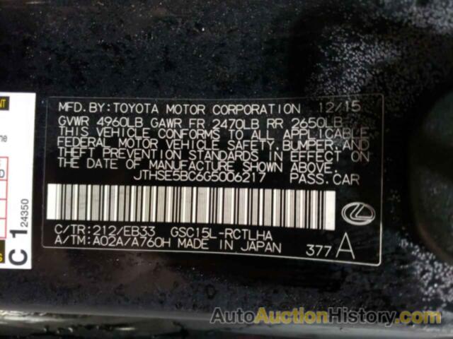 LEXUS RX350 350, JTHSE5BC6G5006217