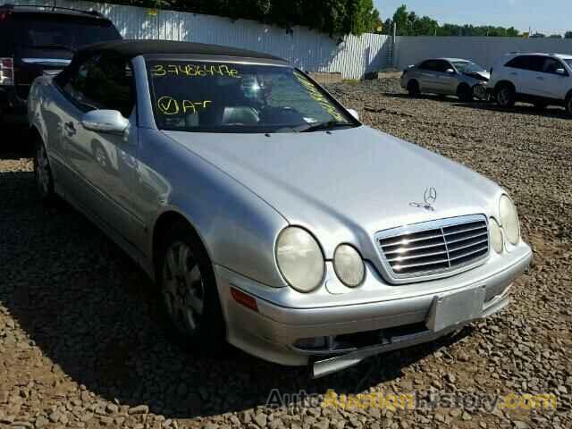 2003 MERCEDES-BENZ CLK320, WDBLK65G23T138768