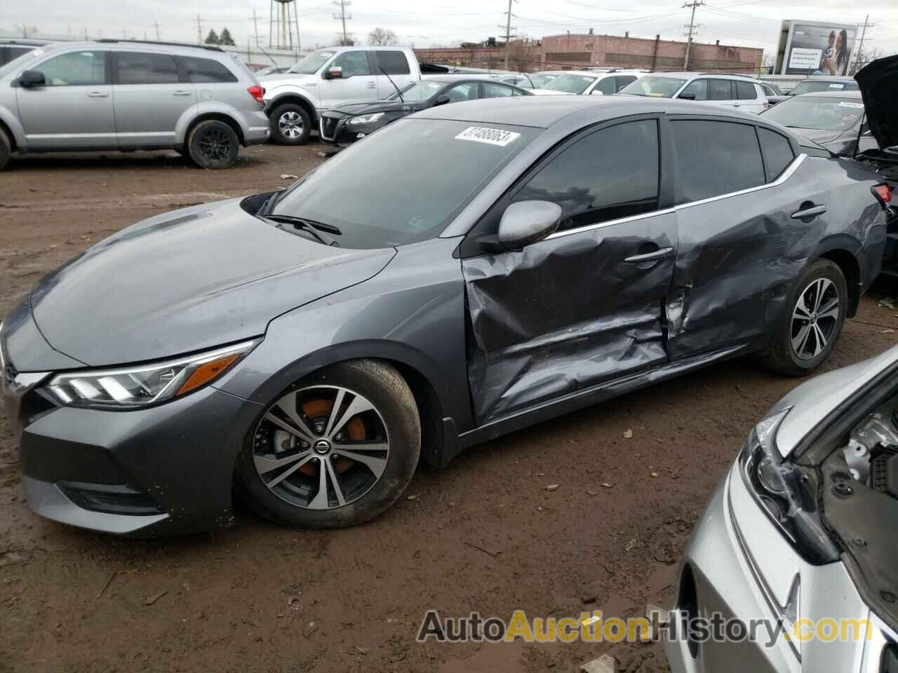 2021 NISSAN SENTRA SV, 3N1AB8CV4MY202553