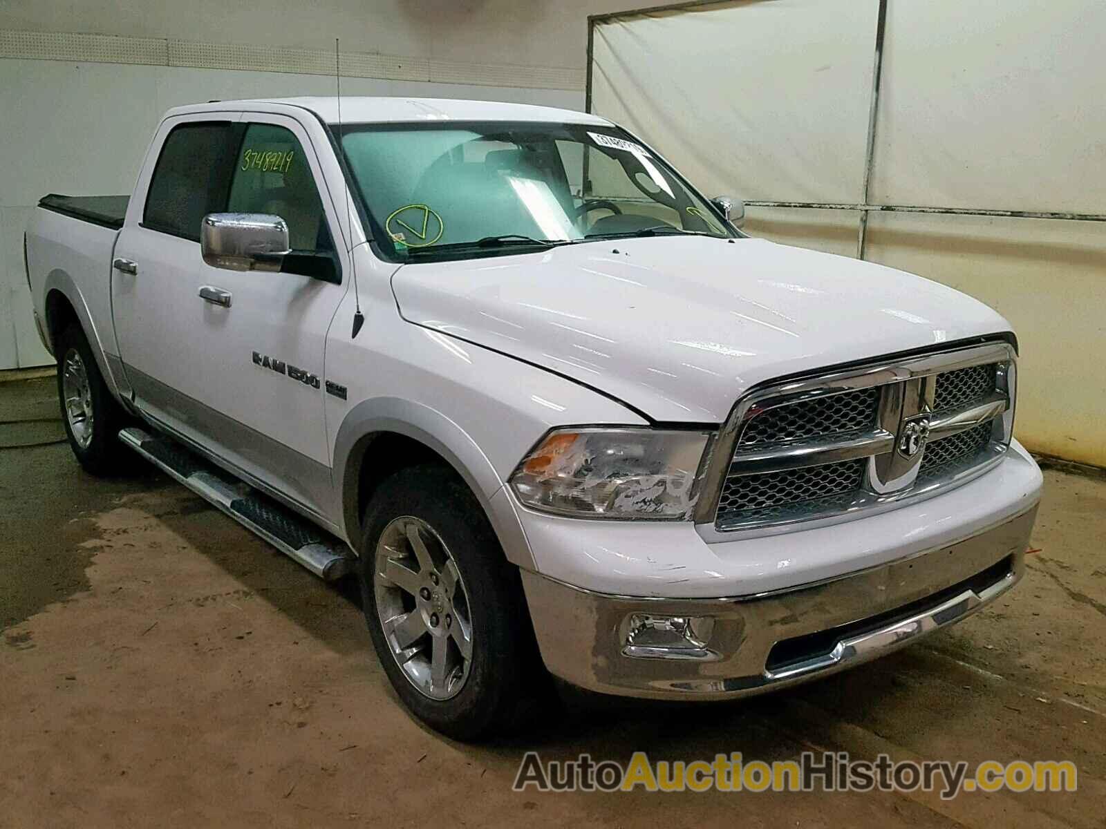 2012 DODGE RAM 1500 LARAMIE, 1C6RD7NT4CS158459