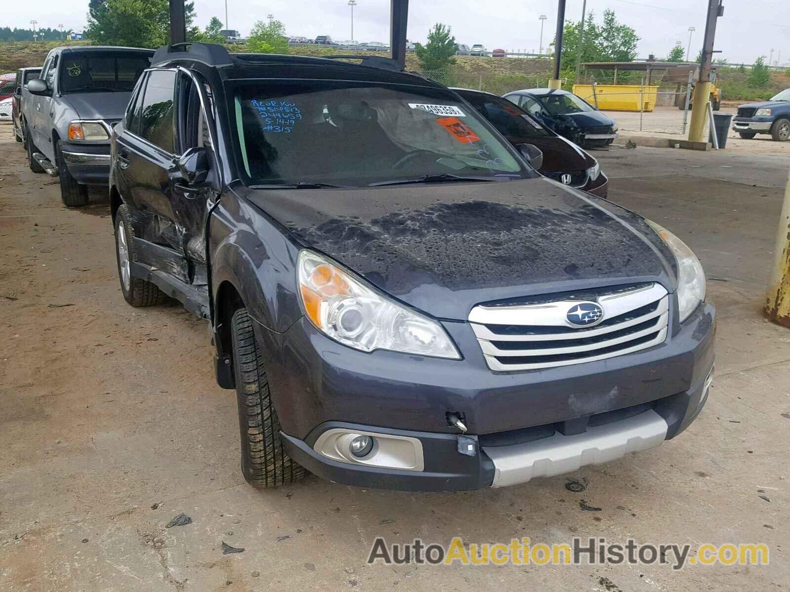 2012 SUBARU OUTBACK 2. 2.5I LIMITED, 4S4BRBLC8C3249659