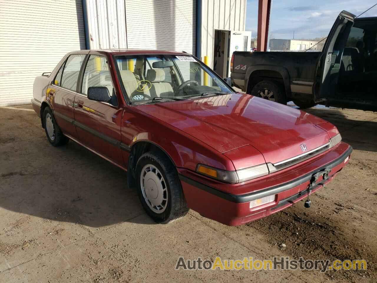 1989 HONDA ACCORD LXI, JHMCA5647KC130407