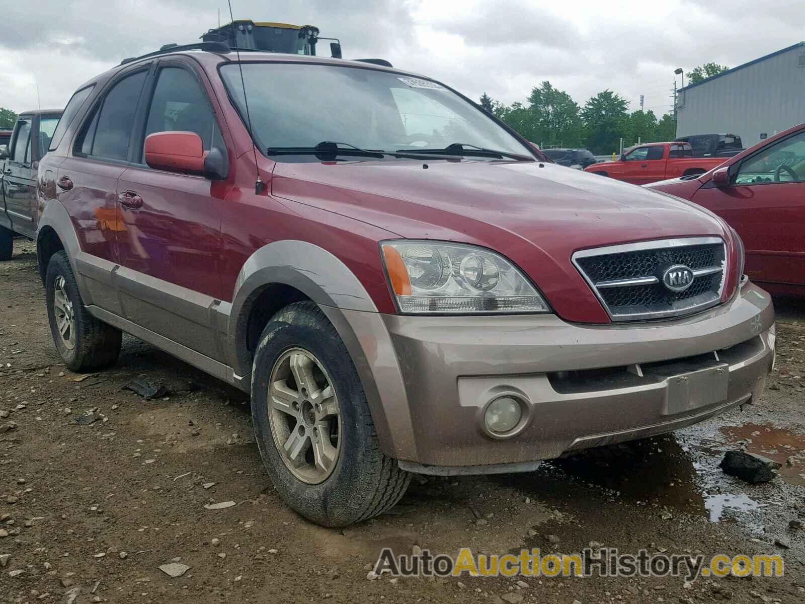 2003 KIA SORENTO EX, KNDJC733535149246