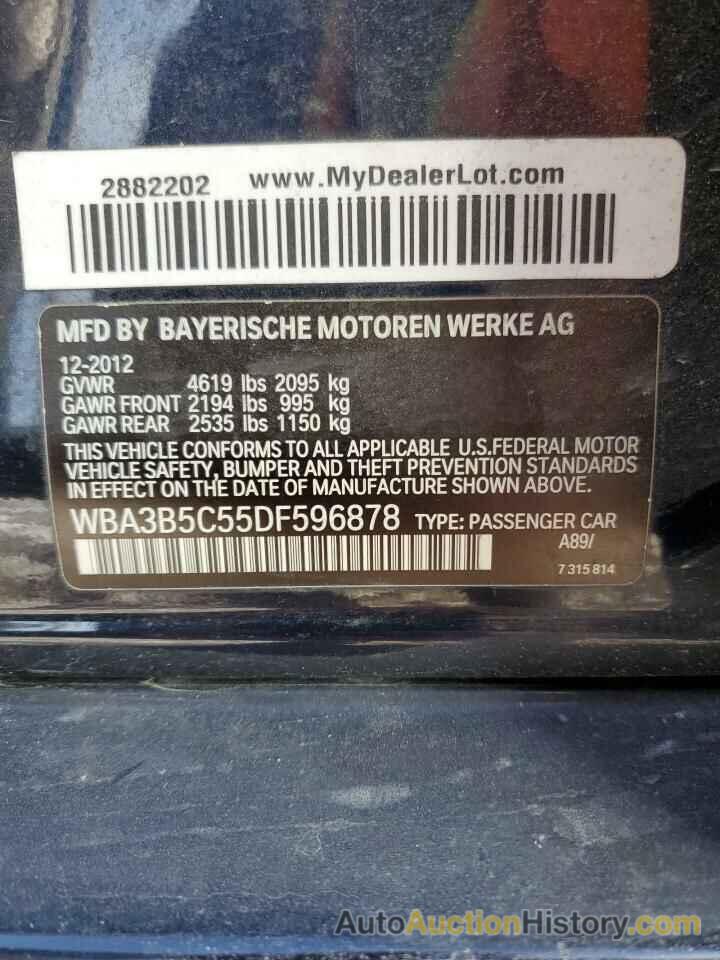 BMW 3 SERIES XI SULEV, WBA3B5C55DF596878