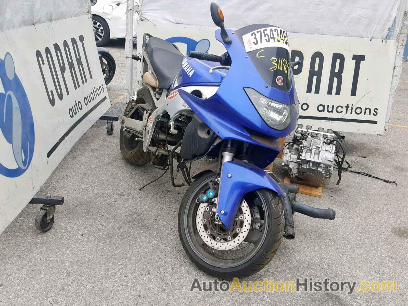 2001 YAMAHA YZF600 R, JYA5AHC041A027058