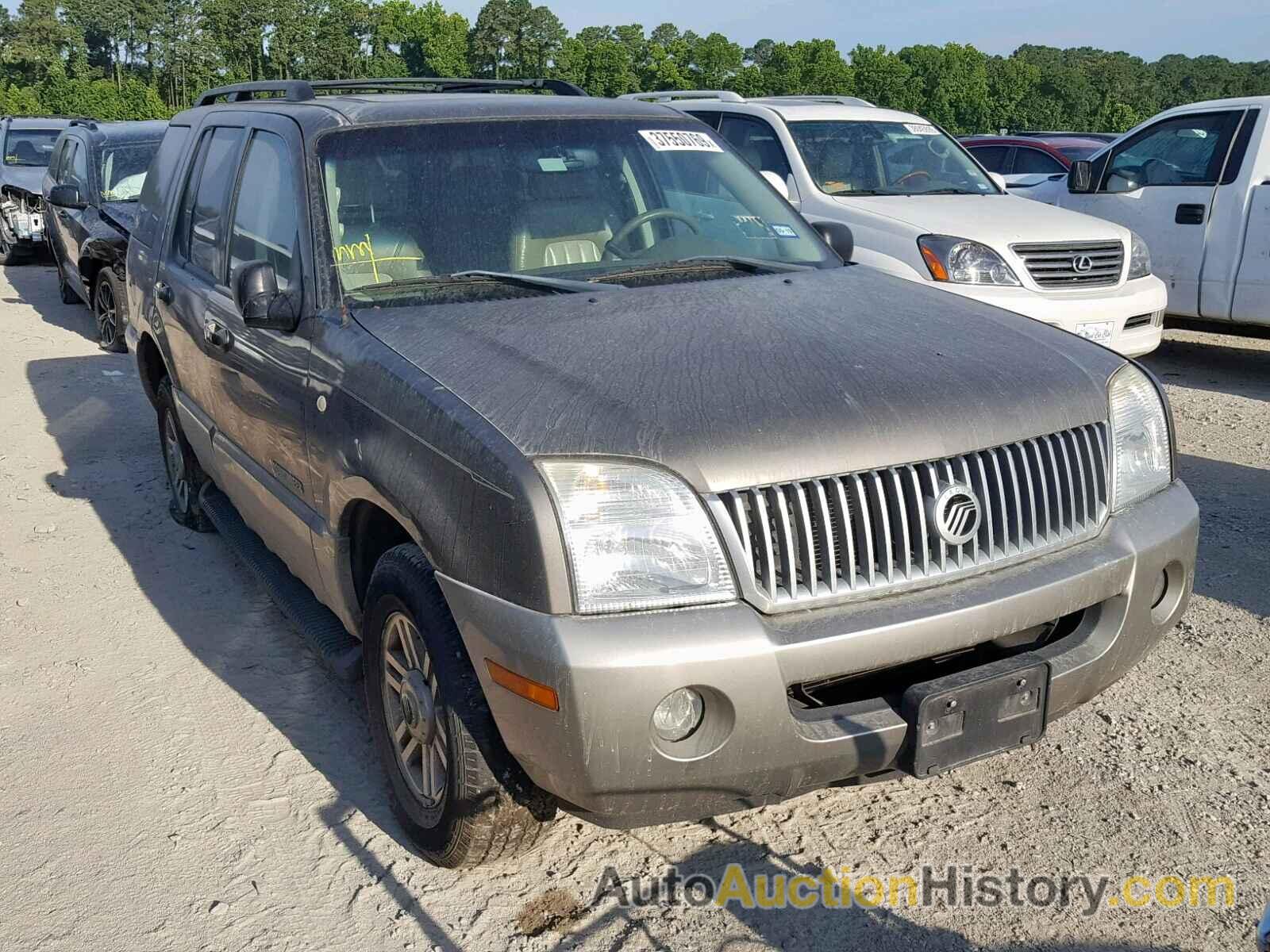 2002 MERCURY MOUNTAINEER, 4M2ZU86W32ZJ31549