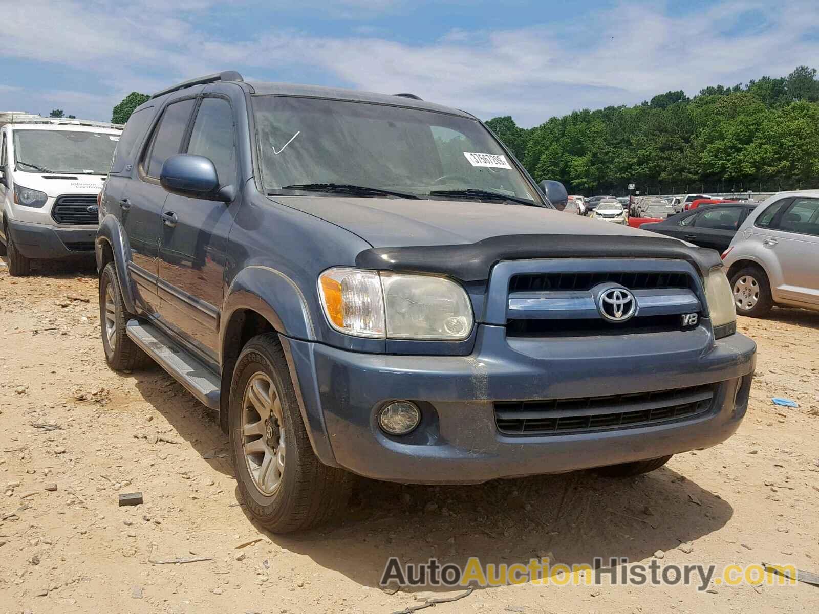 2006 TOYOTA SEQUOIA SR5, 5TDZT34A76S278497