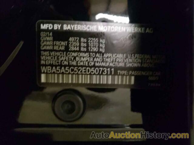 BMW 5 SERIES I, WBA5A5C52ED507311