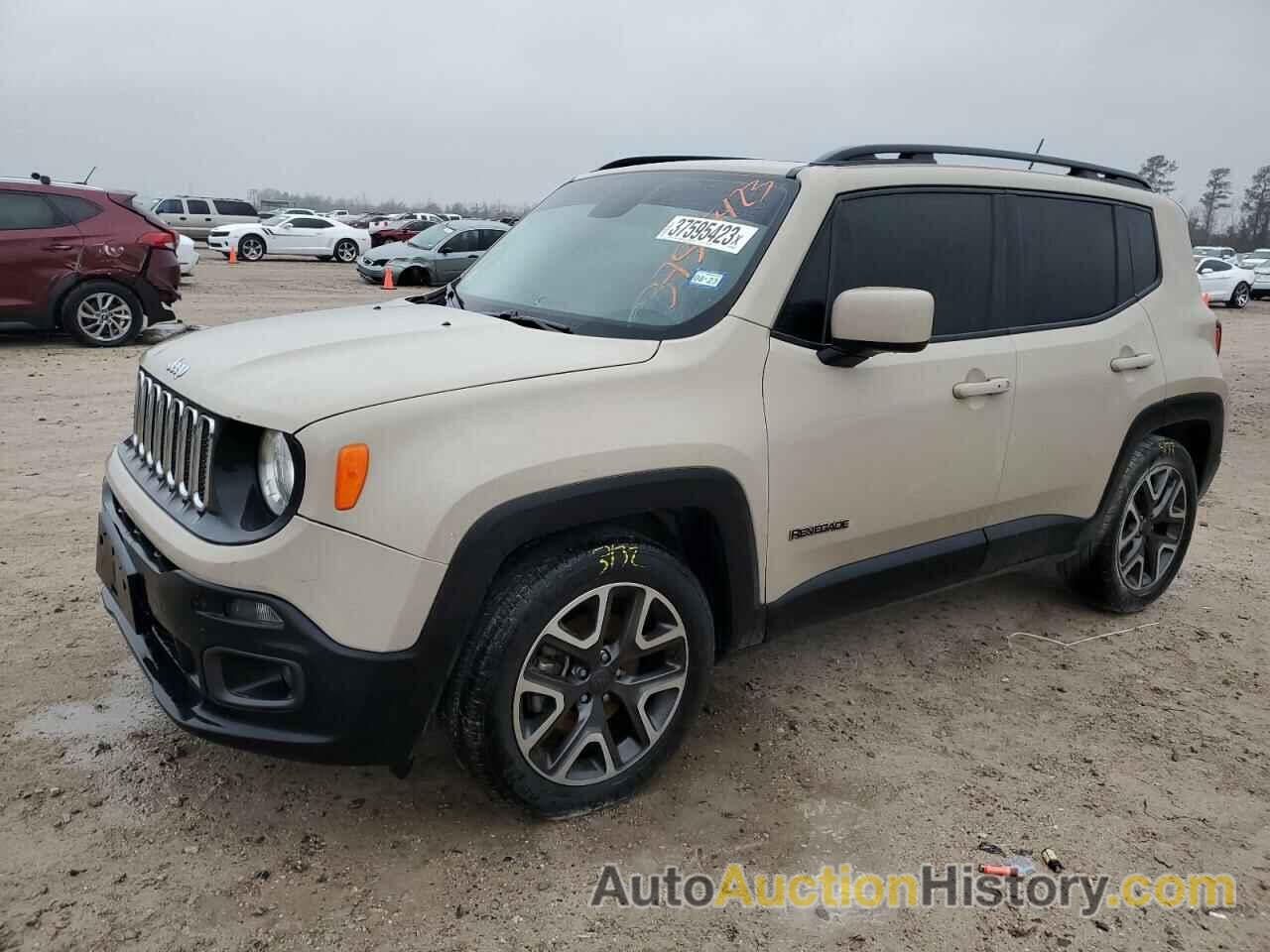 2016 JEEP RENEGADE LATITUDE, ZACCJABT6GPD91411