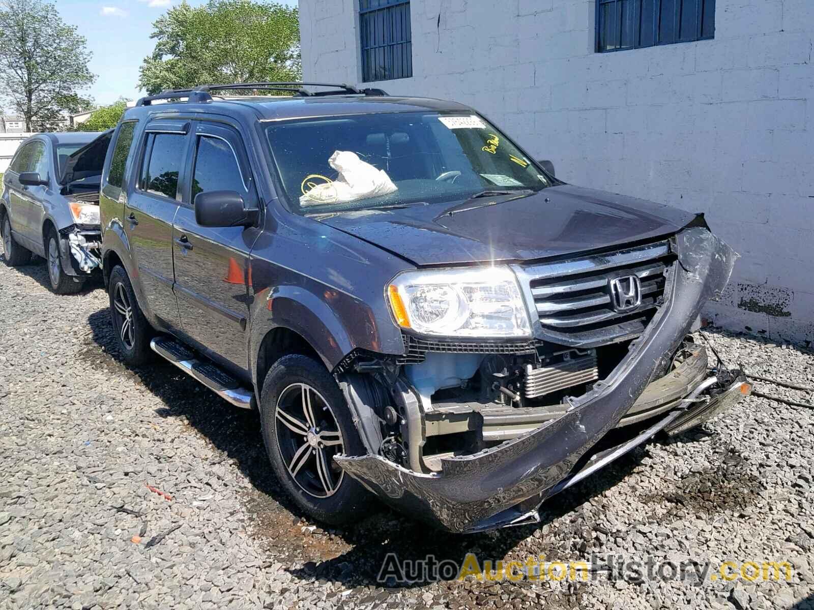 2013 HONDA PILOT LX, 5FNYF4H29DB036713