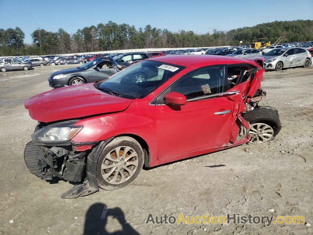 2018 NISSAN SENTRA S, 3N1AB7AP3JY254475