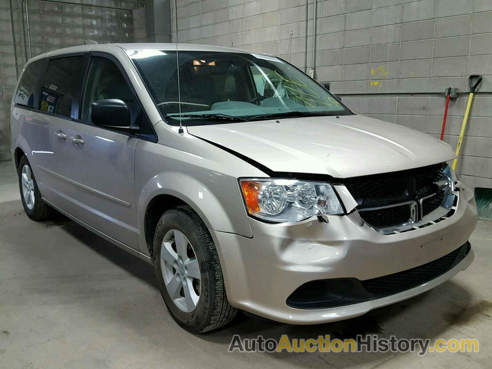 2013 DODGE GRAND CARAVAN SE, 2C4RDGBG4DR562168