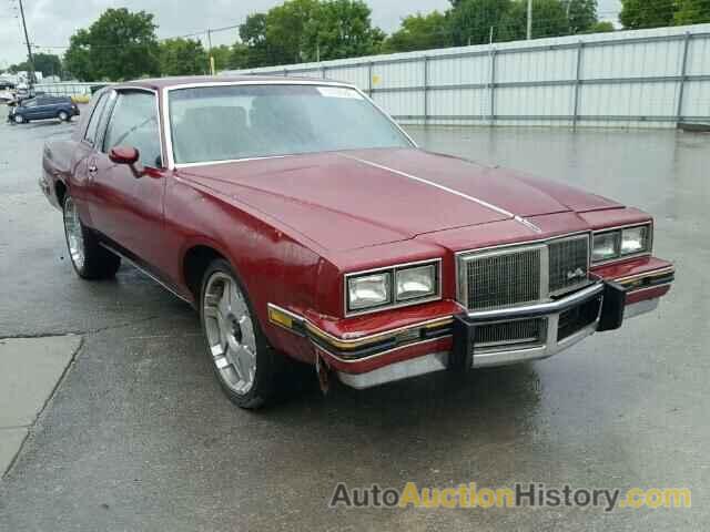 1981 PONTIAC GRAND PRIX, 1G2AJ37A3BP580781