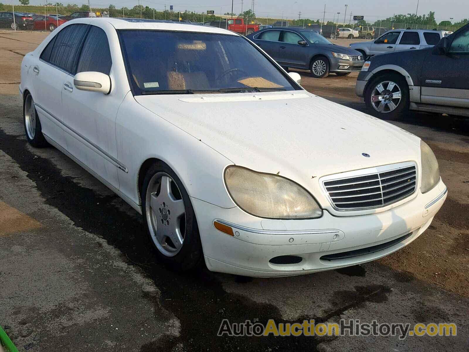 2002 MERCEDES-BENZ S 600, WDBNG78J12A239236