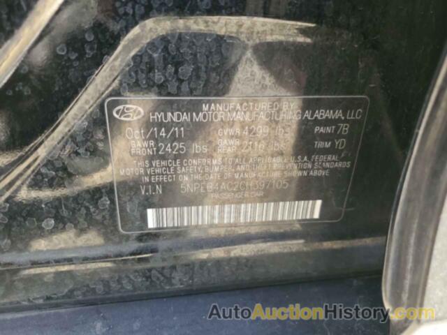 HYUNDAI SONATA GLS, 5NPEB4AC2CH397105