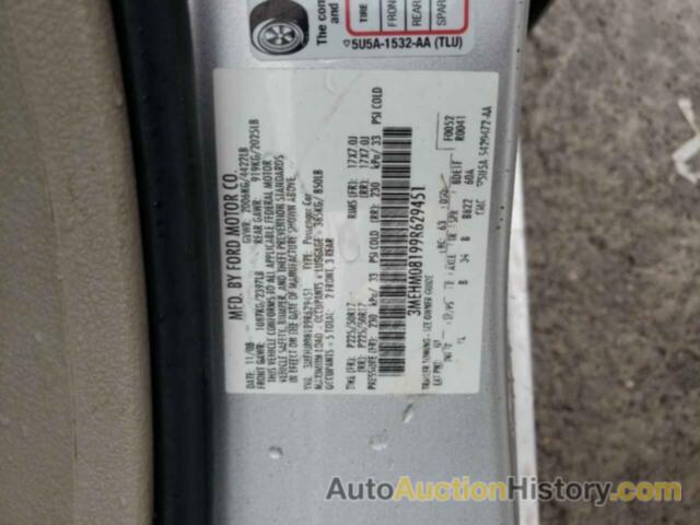 MERCURY MILAN PREMIER, 3MEHM08199R629451