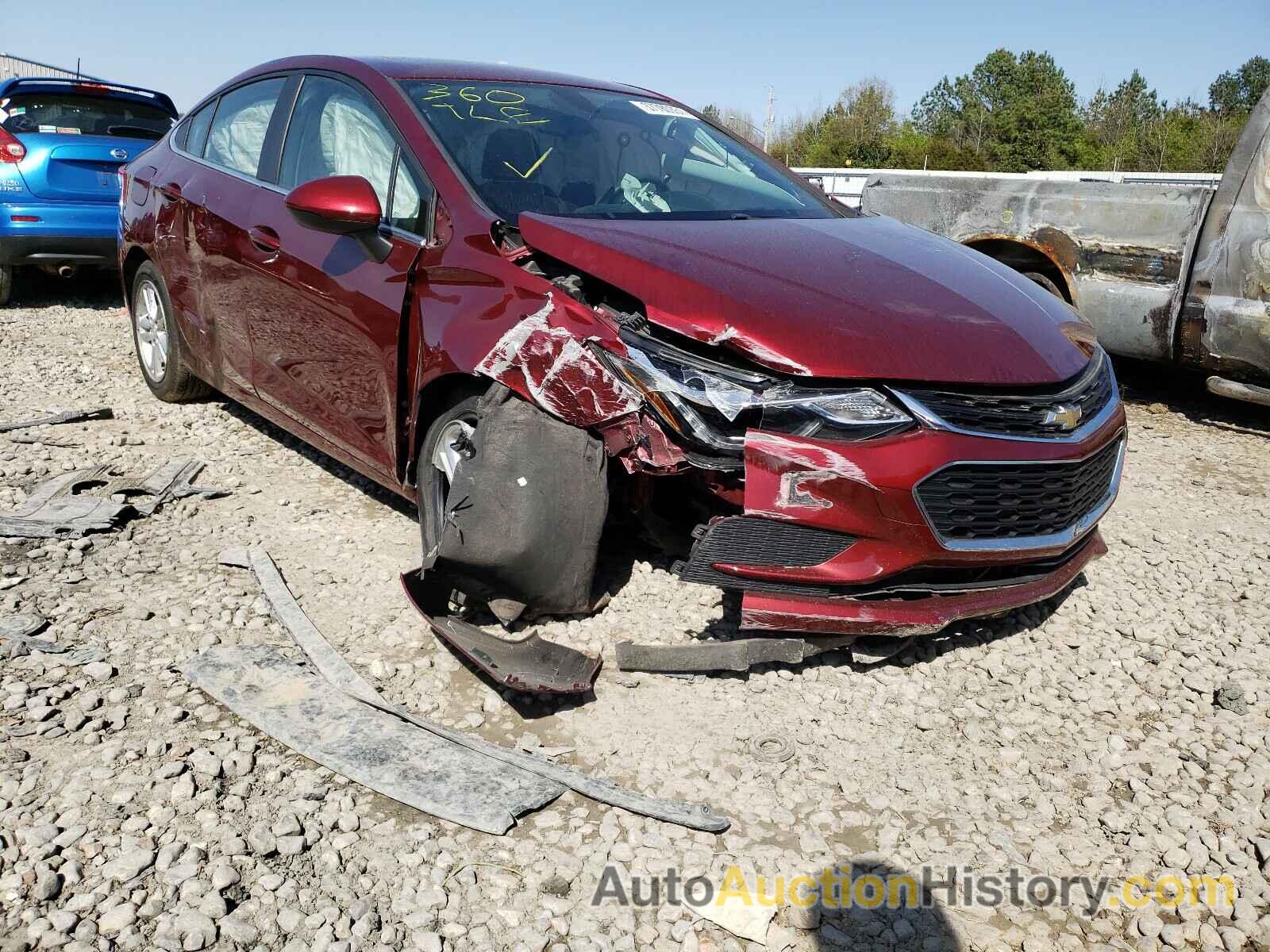 2016 CHEVROLET CRUZE LT, 1G1BE5SM7G7305996