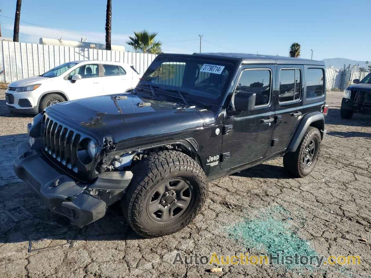 JEEP WRANGLER SPORT, 1C4HJXDN9JW263696