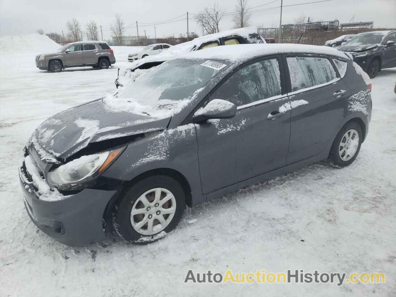 2012 HYUNDAI ACCENT GLS, KMHCT5AE6CU026753