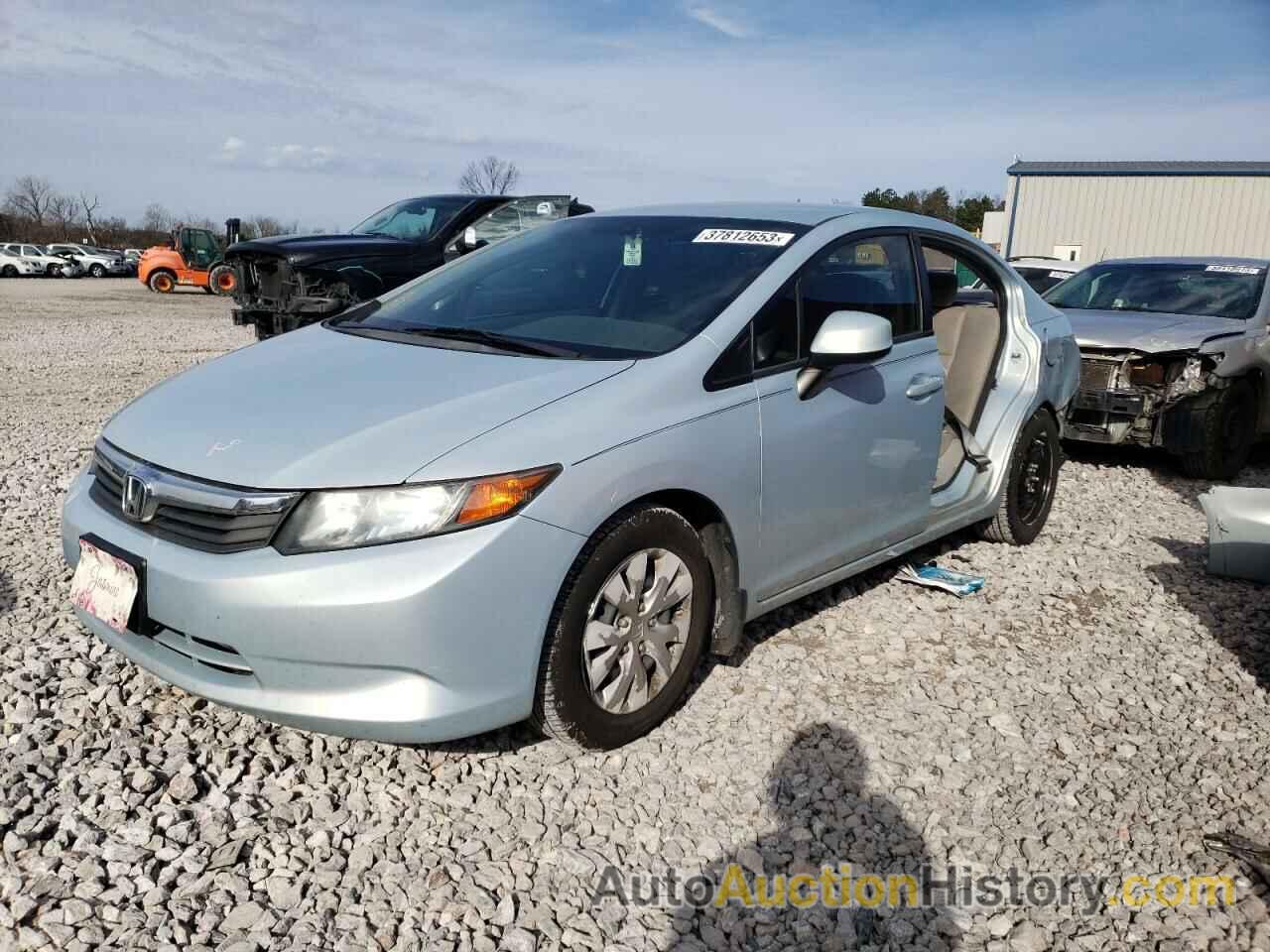 2012 HONDA CIVIC LX, 2HGFB2F55CH544000