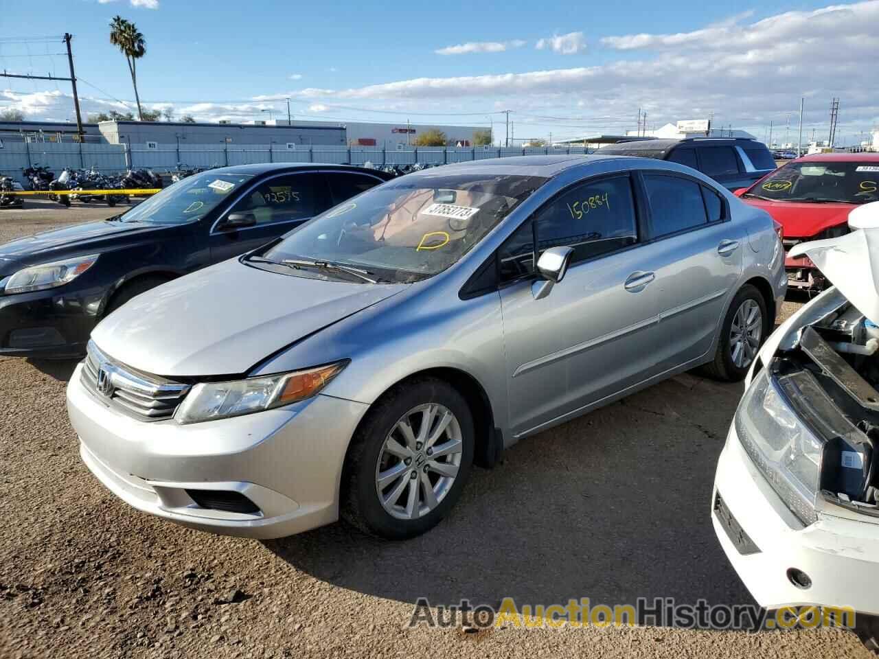 2012 HONDA CIVIC EX, 19XFB2F88CE002443