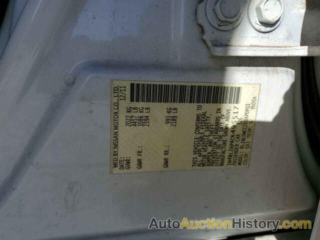 NISSAN ALTIMA SR, 1N4BL2AP4CN495517