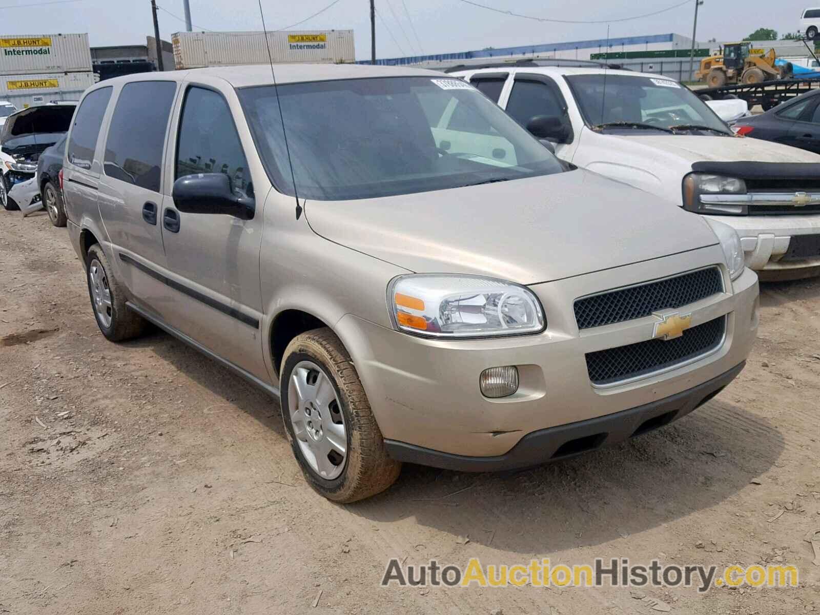 2008 CHEVROLET UPLANDER LS, 1GNDV23W38D107442