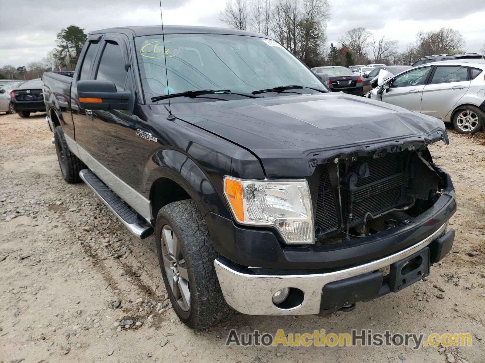 2012 FORD F150 SUPER CAB, 1FTFX1EF5CFA91602