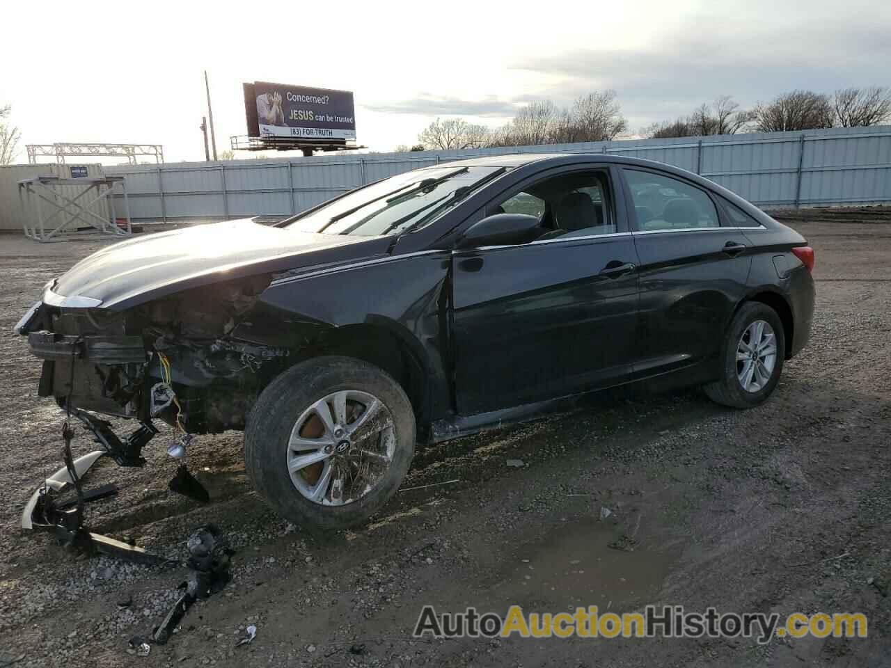 2014 HYUNDAI SONATA GLS, 5NPEB4AC3EH866012