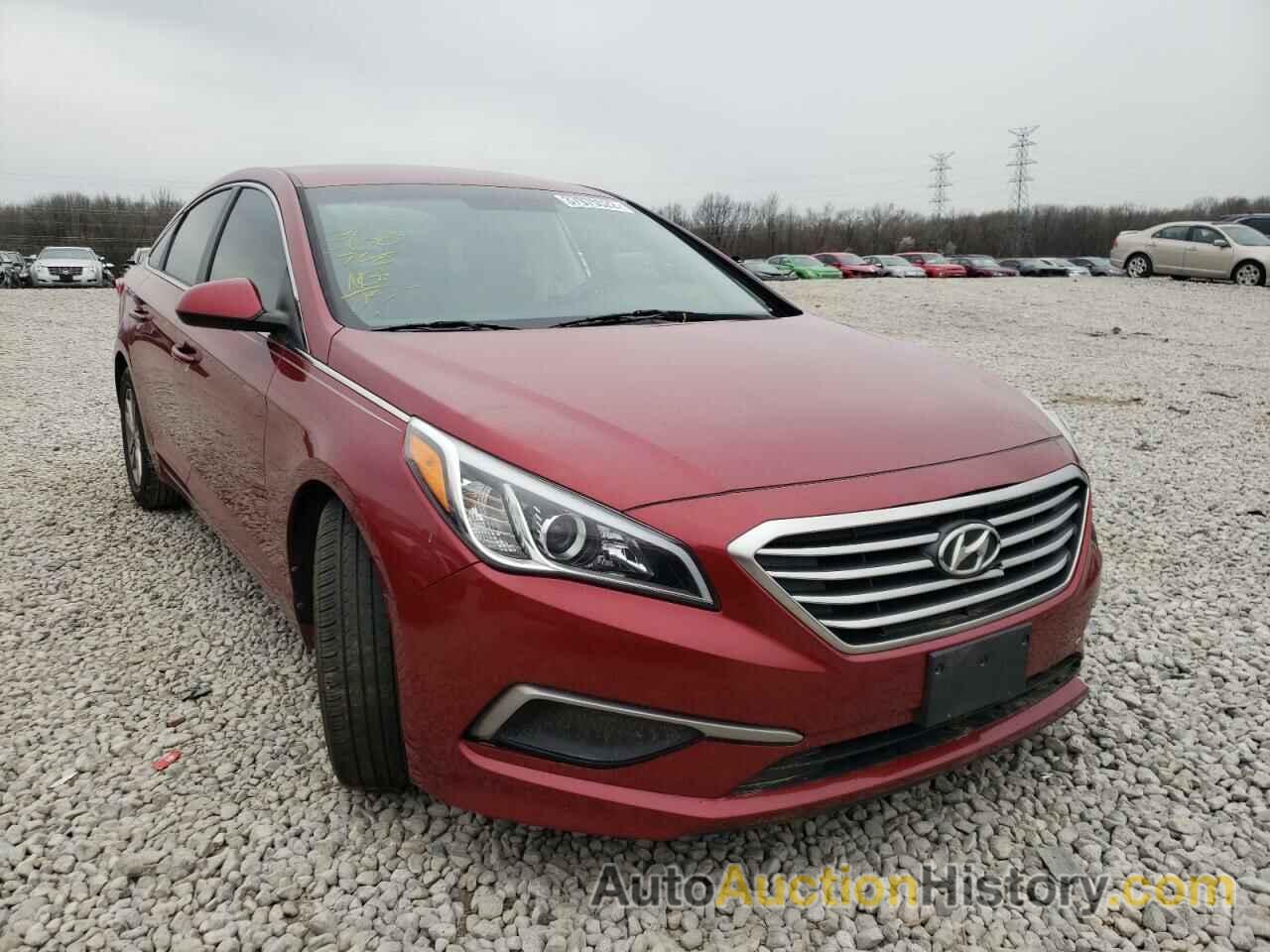 2016 HYUNDAI SONATA SE, 5NPE24AF5GH357276