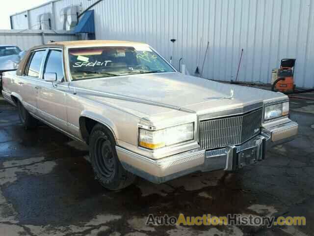 1991 CADILLAC BROUGHAM, 1G6DW5479MR703878