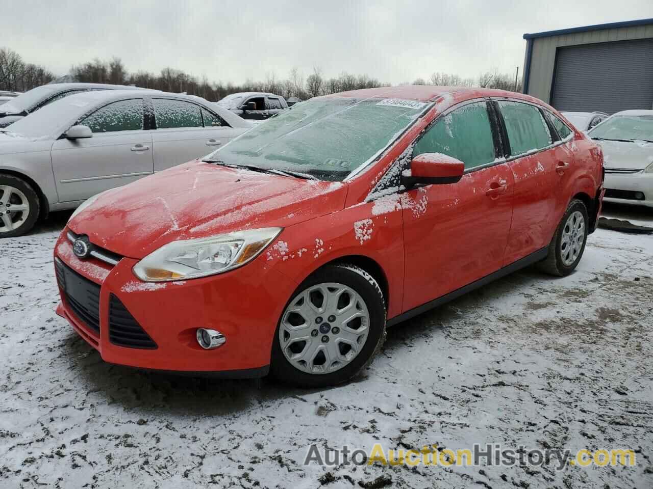 2012 FORD FOCUS SE, 1FAHP3F27CL217577