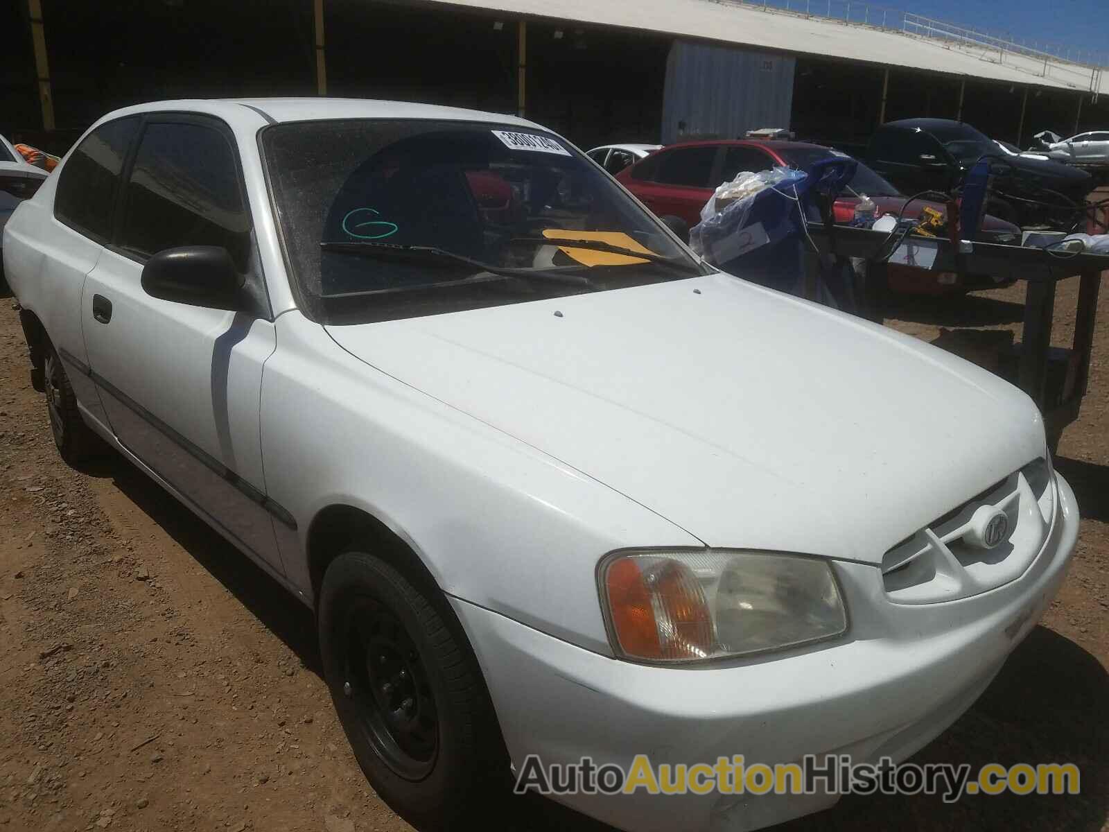 2001 HYUNDAI ACCENT L, KMHCF35GX1U154918