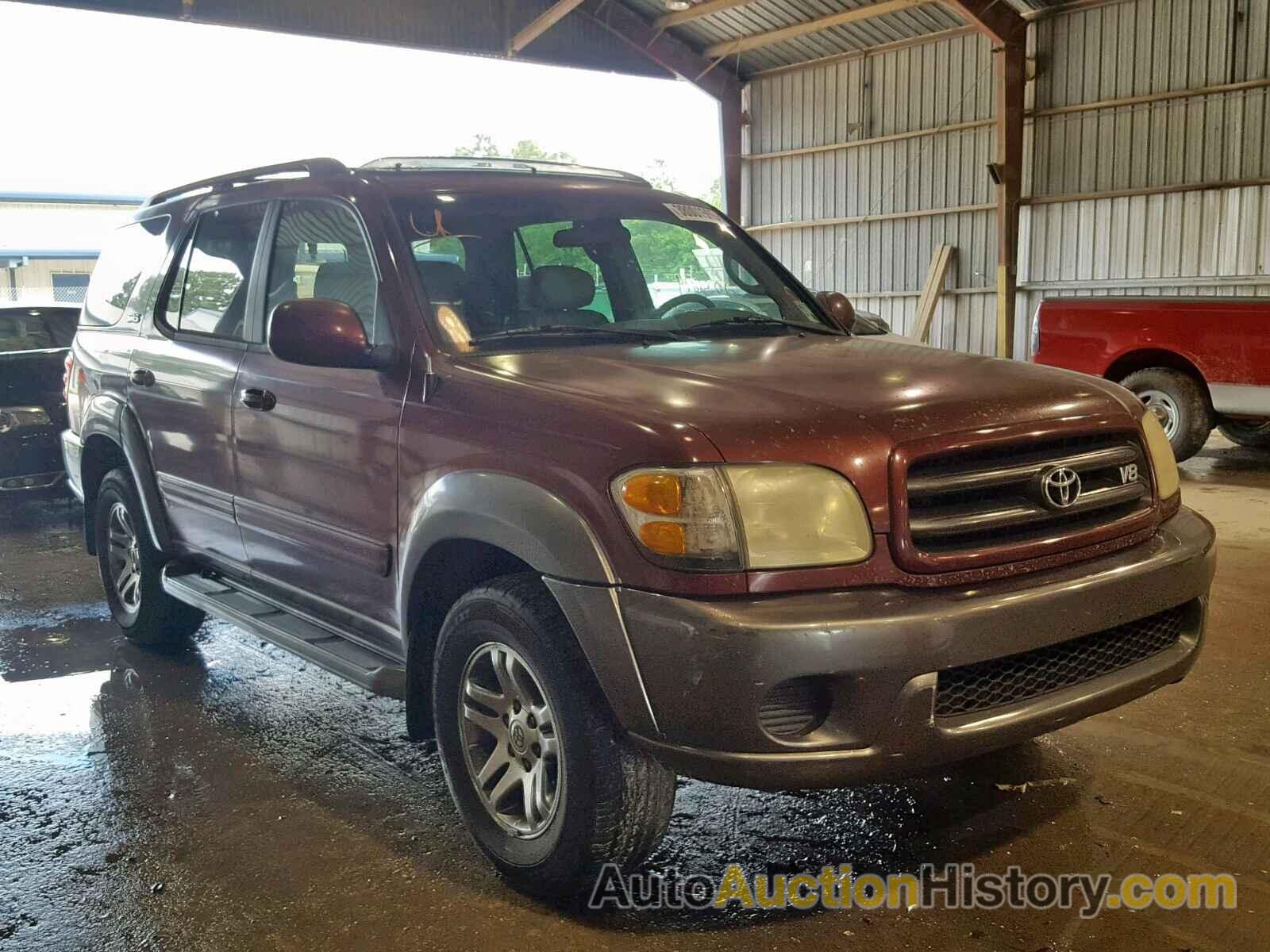 2004 TOYOTA SEQUOIA SR5, 5TDZT34A84S228060