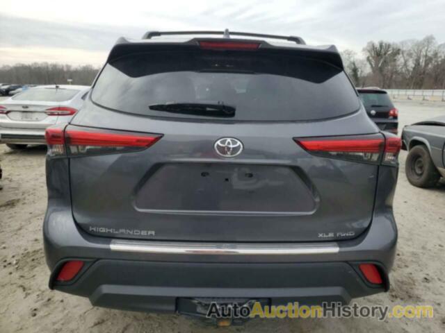 TOYOTA HIGHLANDER XLE, 5TDHZRBH9LS014996