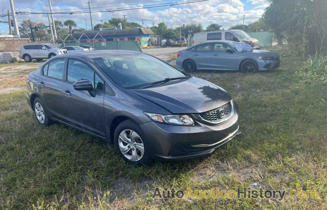 2015 HONDA CIVIC LX, 19XFB2E54FE040425