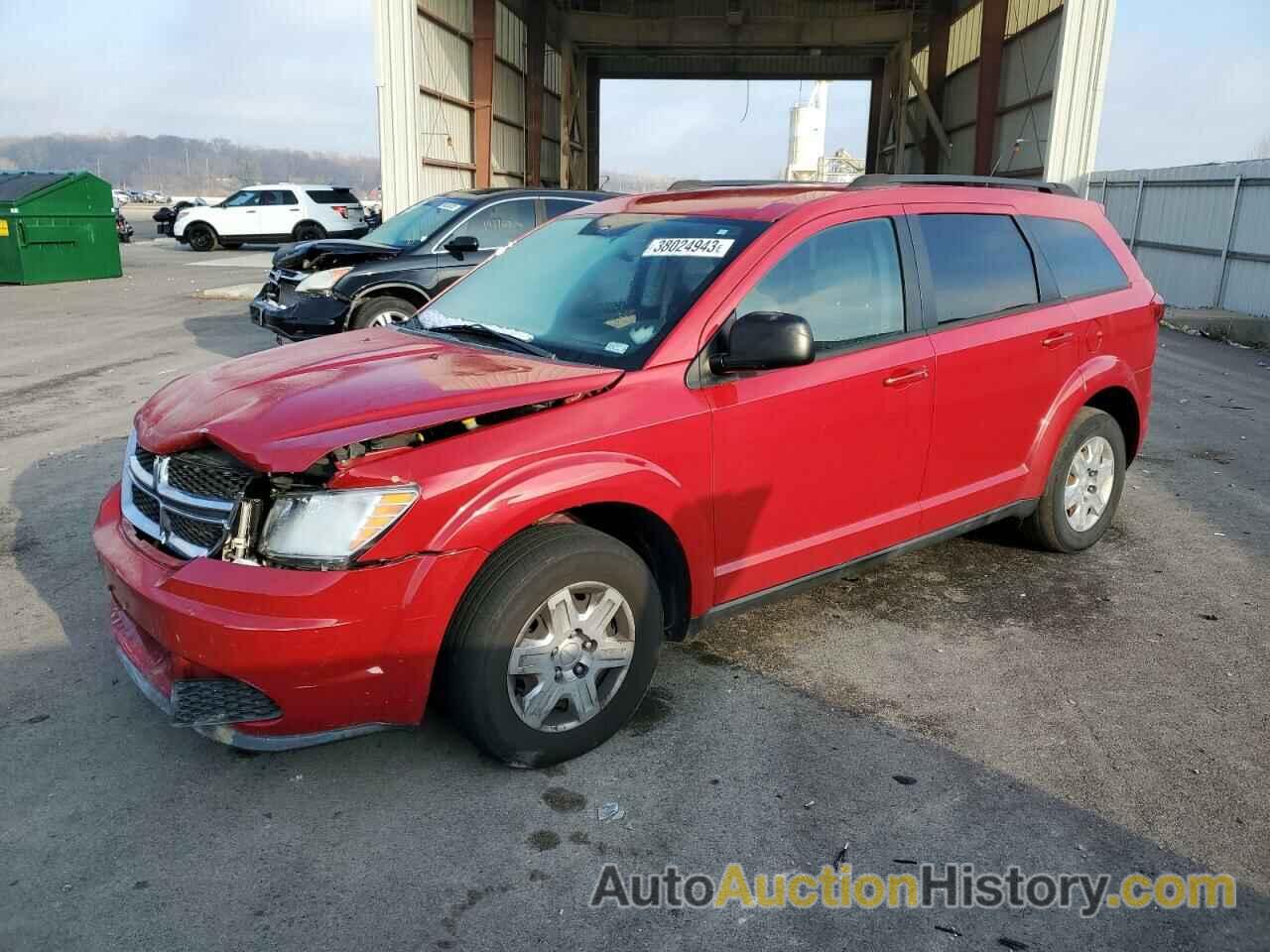 2012 DODGE JOURNEY SE, 3C4PDCAB2CT231560