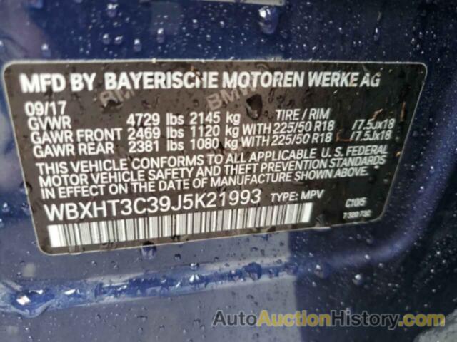 BMW X1 XDRIVE28I, WBXHT3C39J5K21993