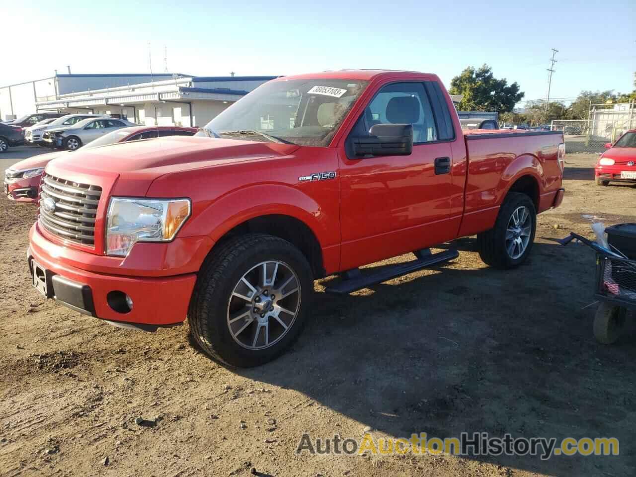 2014 FORD F150, 1FTMF1CM4EFC34344