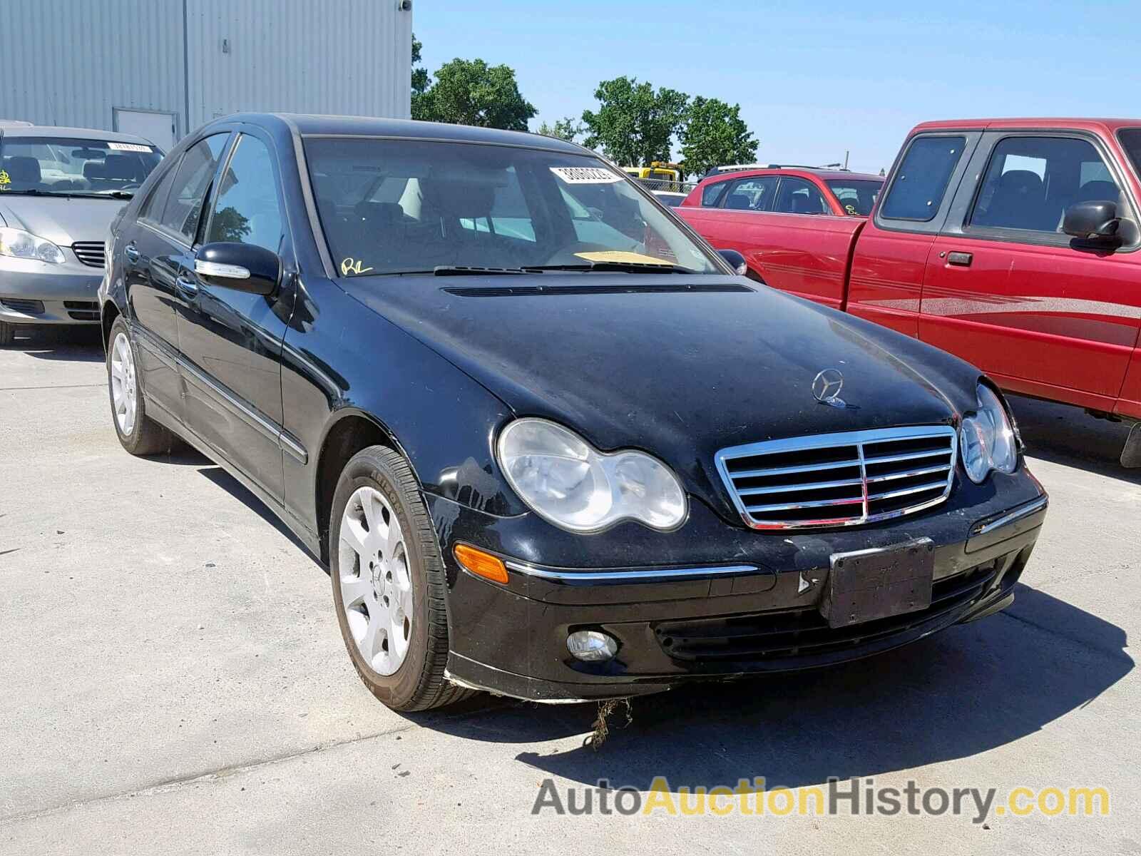 2006 MERCEDES-BENZ C 350, WDBRF56H46F742423