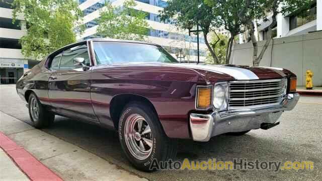 1972 CHEVROLET MALIBU, 1D37H2K561168