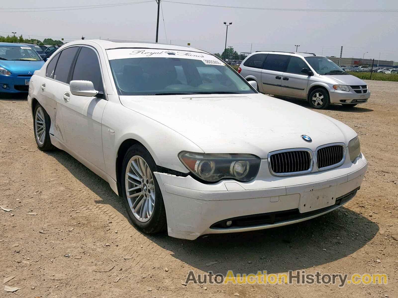 2004 BMW 745 I, WBAGL63414DP71280