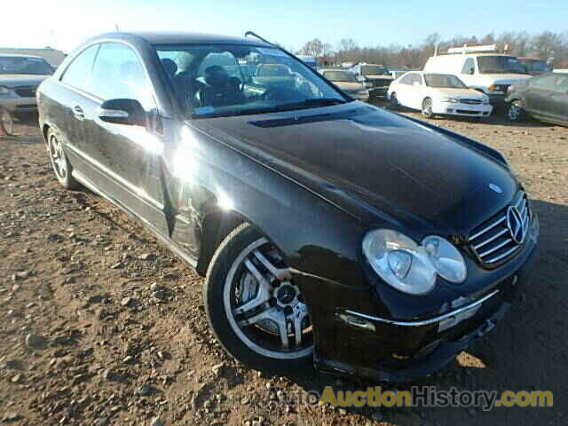 2004 MERCEDES-BENZ CLK55 AMG, WDBTJ76H14F102893