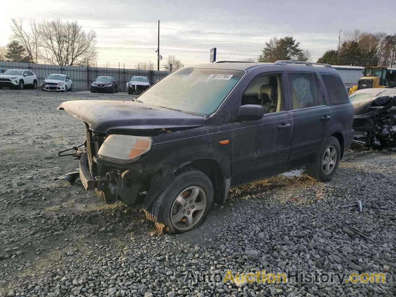 HONDA PILOT EXL, 5FNYF28717B024429