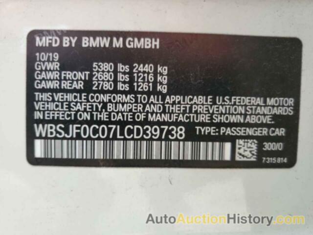 BMW M5 BASE, WBSJF0C07LCD39738